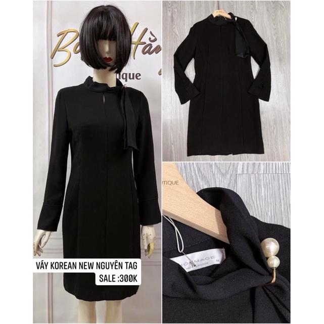 Váy đen korean sale 300k