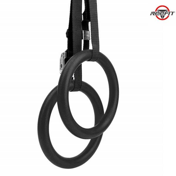 Bộ vòng xà tay tập thể lực Ring Dip reefit màu đen