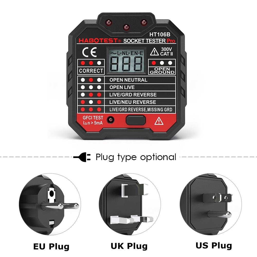 Thiết Bị Kiểm Tra Điện Áp Chất Lượng Cao Với Màn Hình Lcd