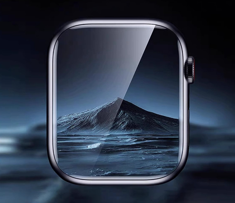 Miếng dán TPU có khung hỗ trợ dán bảo vệ màn hình GOR cho Apple Watch Series 11 / 10 Size 42mm &amp; 46mm - Hàng Chính Hãng