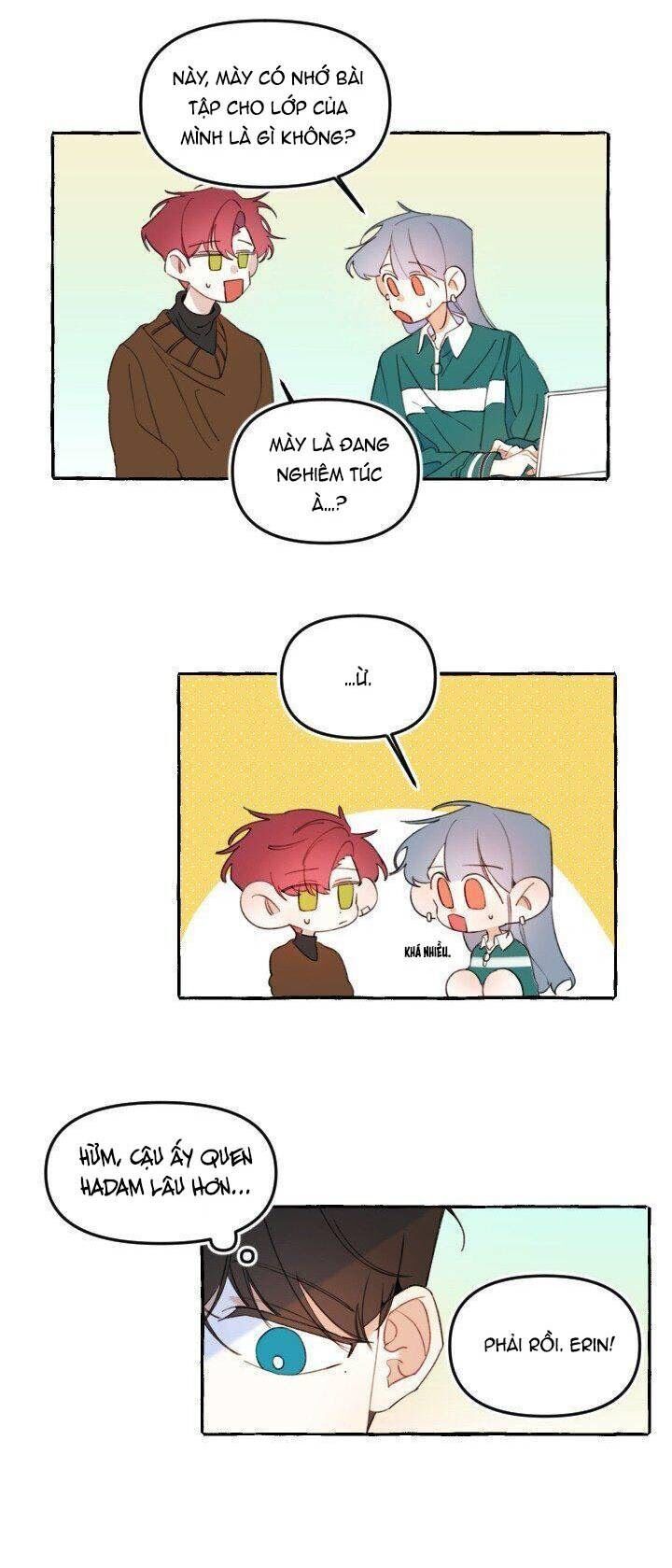 lời yêu thì cần app để dịch không? chapter 8 23