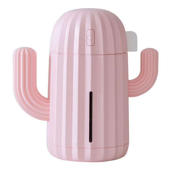 USB Máy Tạo Độ Ẩm Không Khí 340ML Siêu Âm Thanh Máy Khuếch Tán Lọc Không Khí Xương Rồng Đèn LED Máy Phun Sương Tạo Độ Ẩm Tinh Máy Khuếch Tán Tinh Dầu Mini Máy Lọc Không Khí Gia