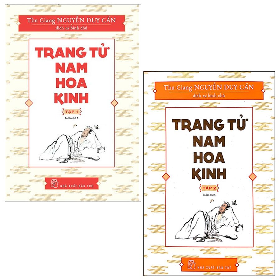 Combo Trang Tử Nam Hoa Kinh( Trọn bộ 2 tập) - Tái bản