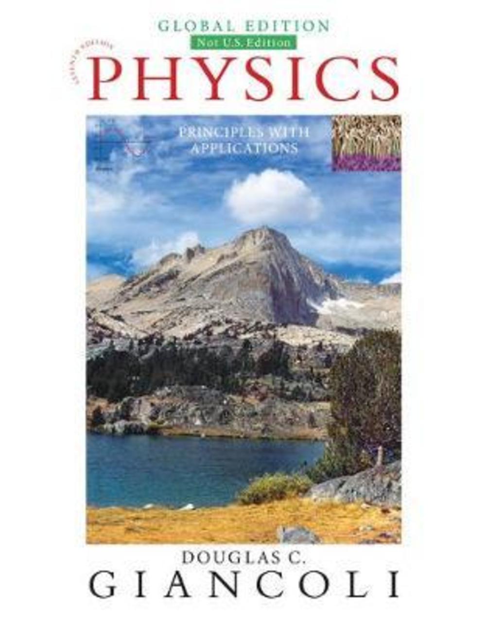 Sách - Physics: Principles with Applications, Global Edition by Douglas Giancoli (UK edition, paperback)