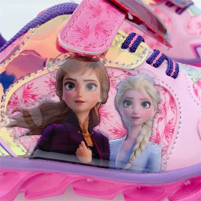 Giày thể thao công chúa Elsa và Anna có đèn led phát sáng cho bé gái 4-10 tuổi
