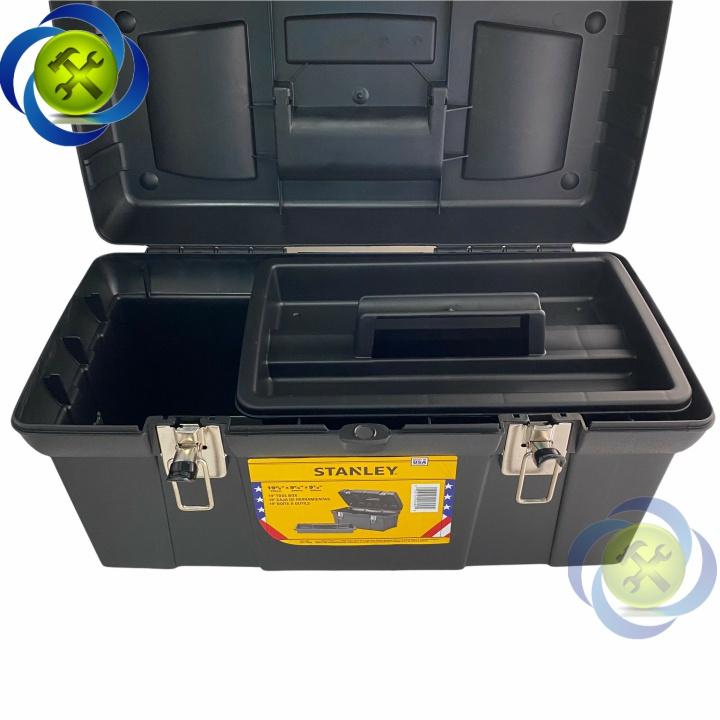 Thùng đồ nghề nhựa Stanley STST19005 kích thước 490mm x 245mm x 250mm