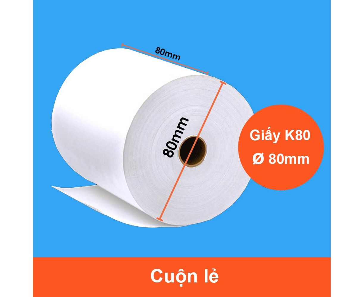 Giấy in nhiệt K80x80