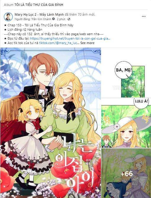 tôi là tiểu thư của gia đình này chapter 150.3 1