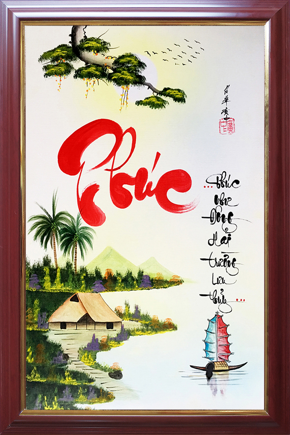 Thư pháp chữ Phúc