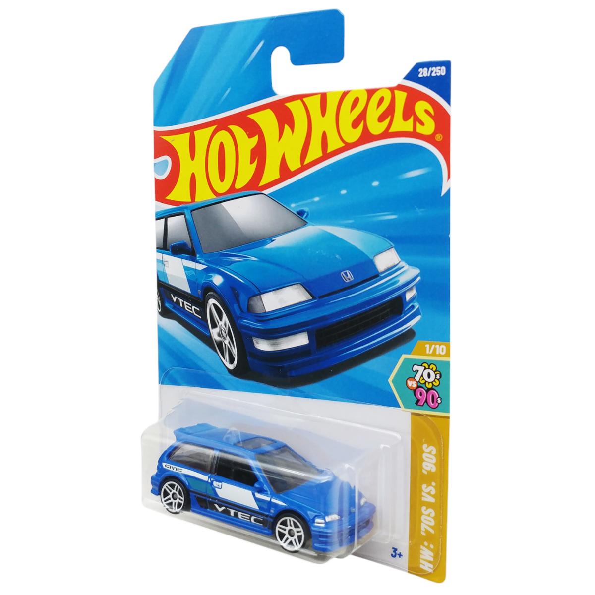 Siêu Xe Hot Wheels C4982 - 28/250 - '90 Honda Civic EF