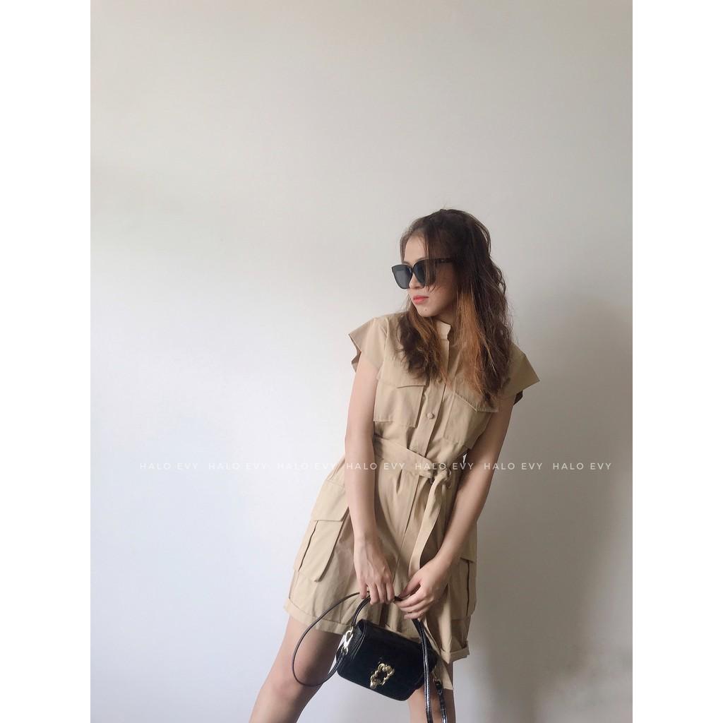Jumpsuit ngắn nữ hack chiều cao phong cách hàn quốc