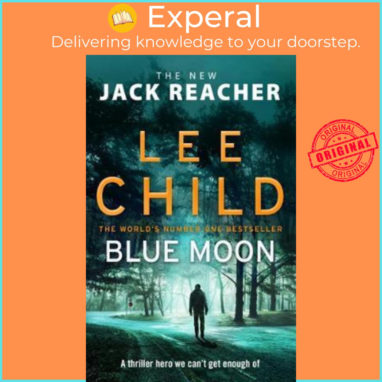 Sách - Blue Moon : (Jack Reacher 24) by Lee Child (UK edition, paperback)