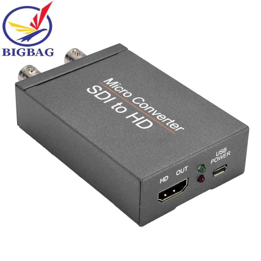 Cáp ChuyểN Micro 1080P HDMI Sang 3G HD SDI Cho Camera / HDTV / DVD