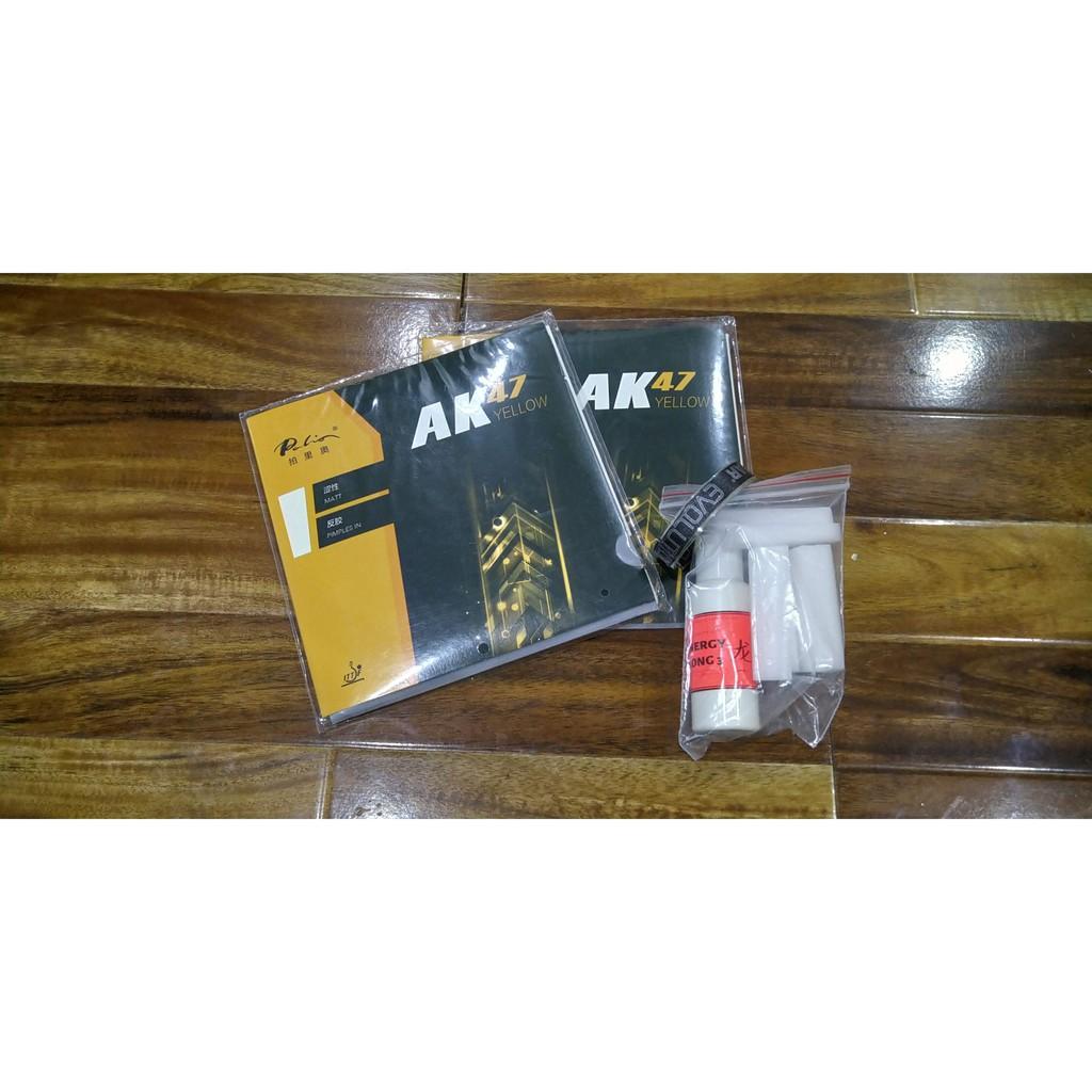 Mặt vợt bóng bàn Palio a'k47 vàng