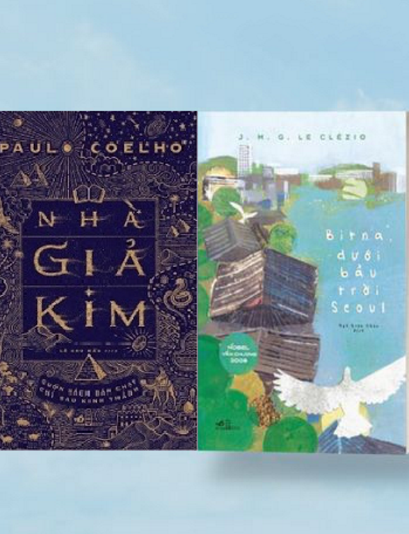 Combo sách hay: NHÀ GIẢ KIM (PAULO COELHO) + BITNA DƯỚI BẦU TRỜI SEOUL (J.M.G.LE CLÉZIO) tặng kèm bookmark