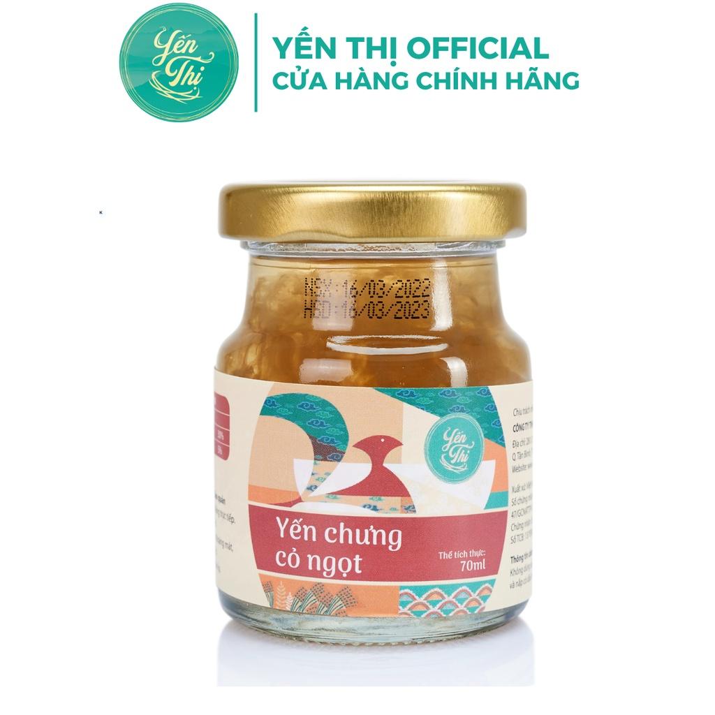 Yến Thị - Gói tiết kiệm 50 hũ, chưa bao gồm hộp quà - Yến sào Khánh Hòa chưng sẵn - 30% yến thô/ hũ 70ml