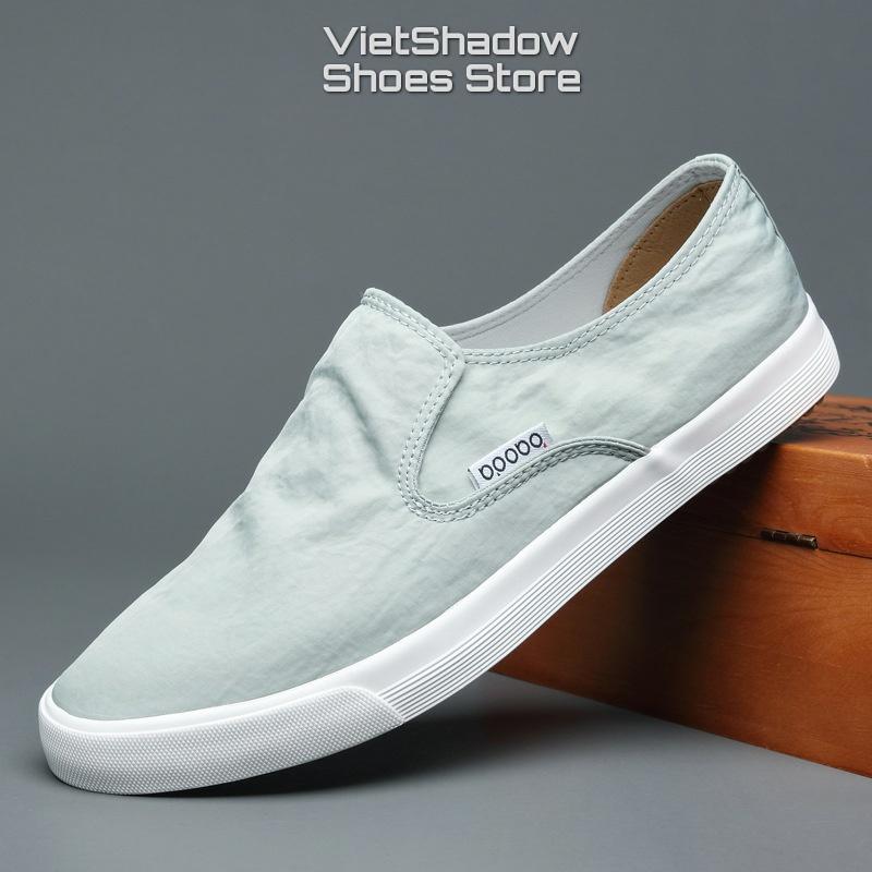 Slip on nam - Giày lười vải nam cao cấp BAODA - Vải polyester 9 màu tuyệt đẹp - Mã 20042