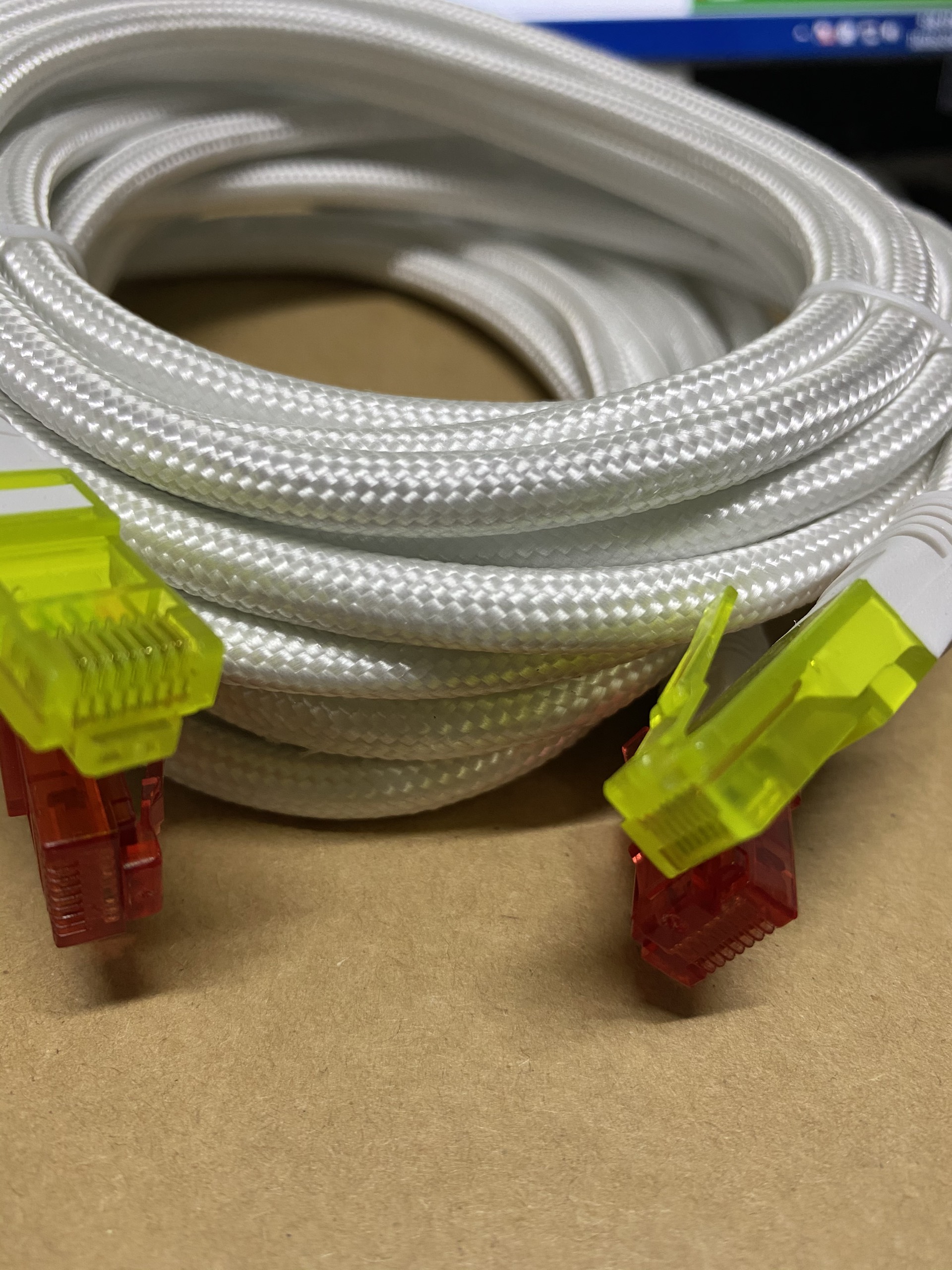 Dây Cáp Mạng LAN Bấm Sẵn RJ45 Bọc Dù 2 Mét / 3 Mét Cao Cấp