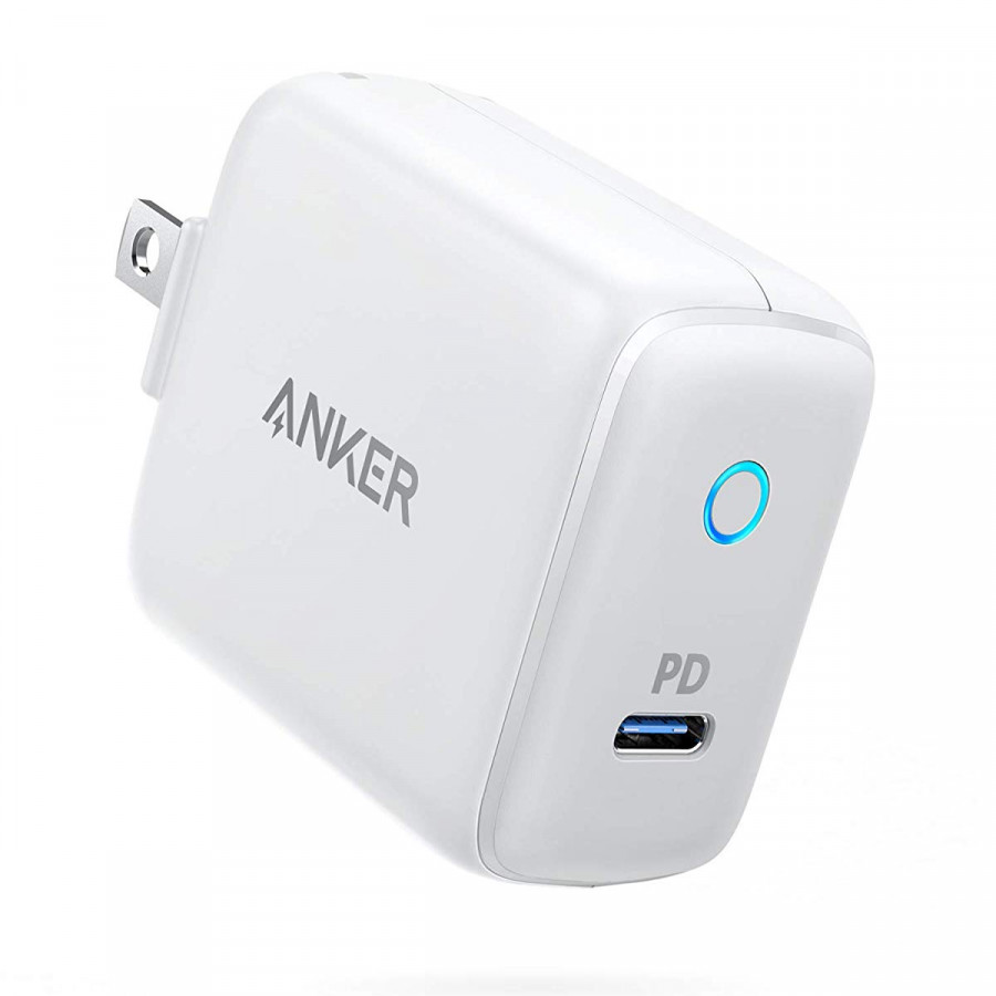 Adapter Sạc 1 Cổng Anker PowerPort 18W Hỗ Trợ PowerDelivery PD - A2019 - Hàng Chính Hãng