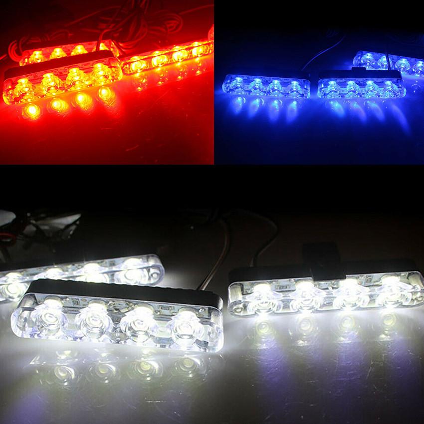 Đèn LED ô tô, Xe Tải Khẩn Cấp Nhấp Nháy dùng điều khiển, Đèn Xe Nhấp Nháy Cảnh Báo 16 bóng đổi màu