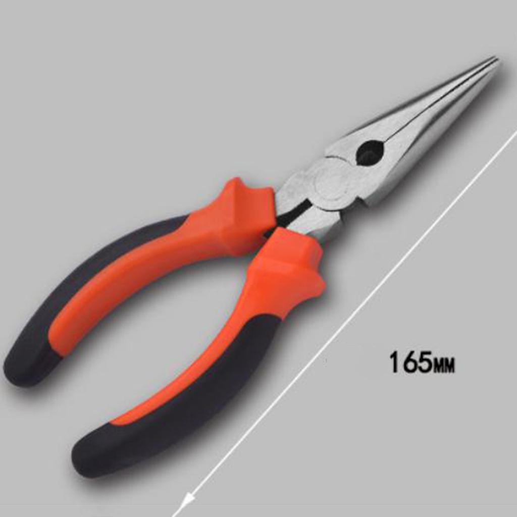 13 Pieces Household Car Home Repair Hand Tools Hardware Kit with Plastic Case Screwdriver Saw Pliers Wrench for Car Repairing