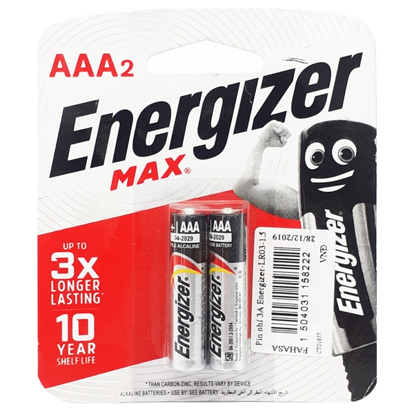 Pin Energizer E91/BP2 3A