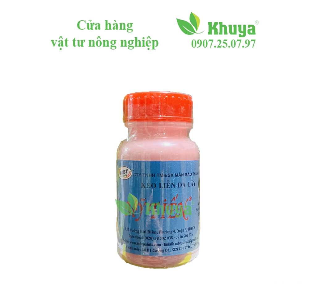 Keo liền da cây Mỹ Tiến 100ml Hồng