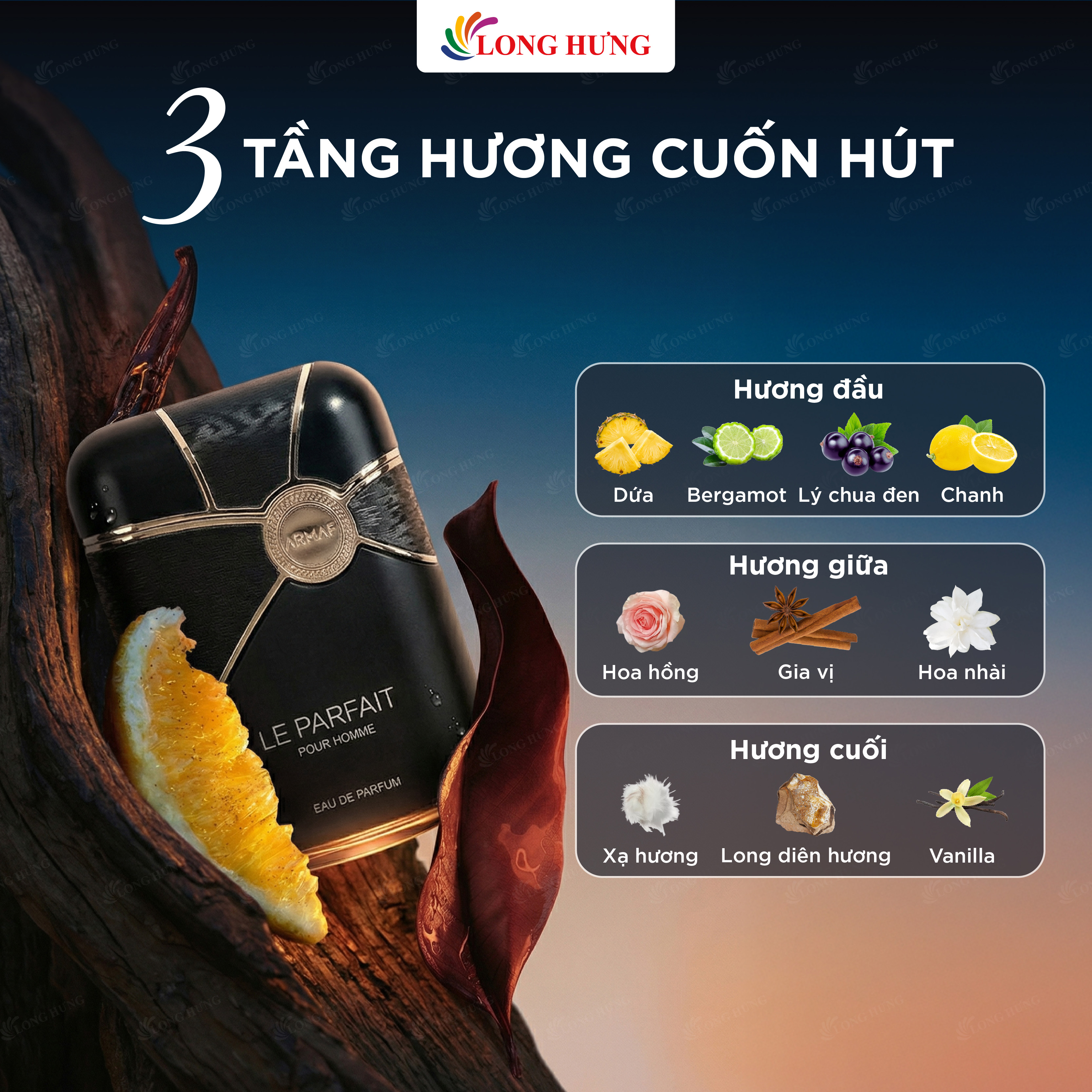 Nước hoa Armaf Le Parfait Pour Homme (100ml) - Hàng chính hãng