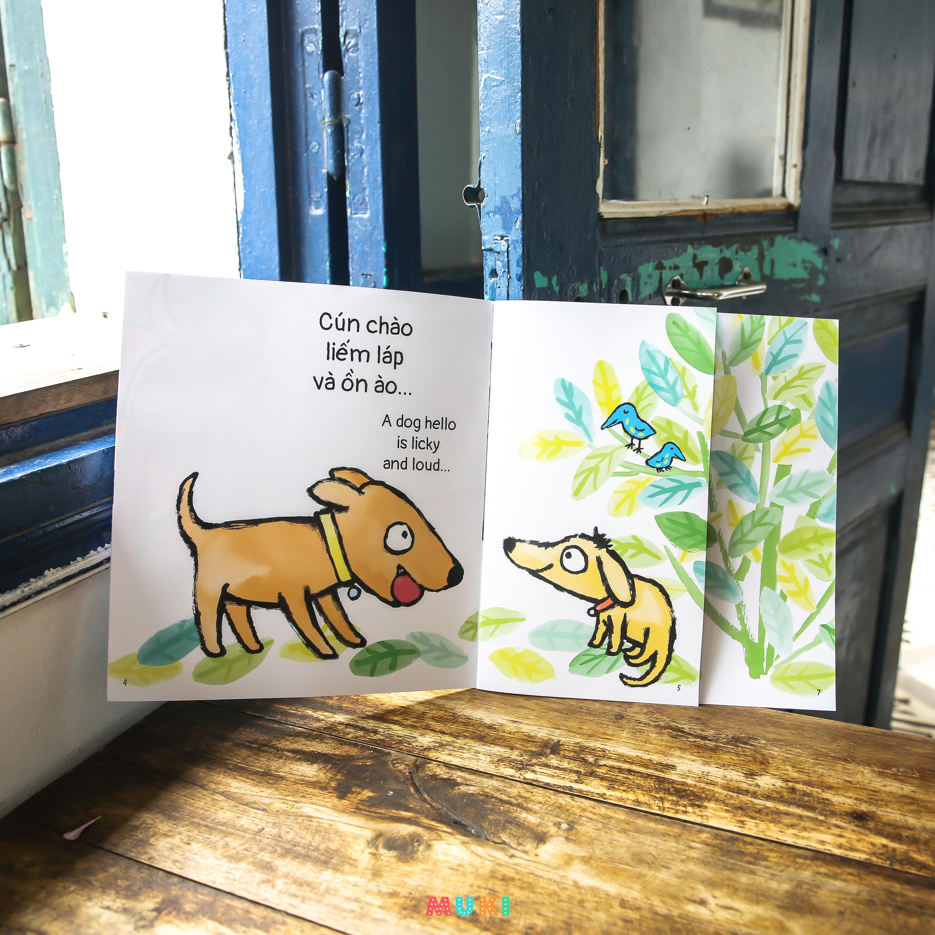 Ehon Song Ngữ Anh - Việt - Chào Như Thế Này! - Say Hello Like This! (Từ 1 - 6 Tuổi)