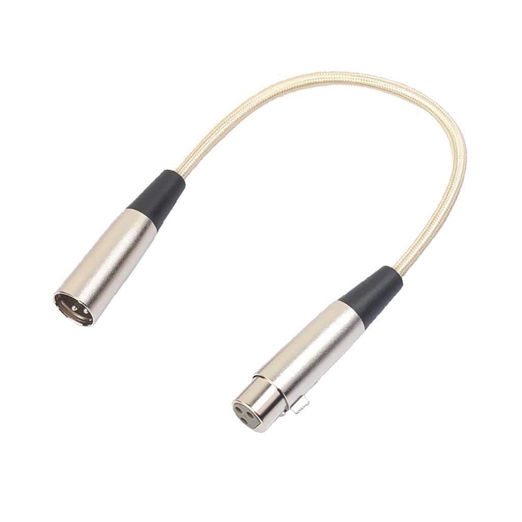 3 Pin XLR Male to Female Microphone Extension Cord Microphone Cable
