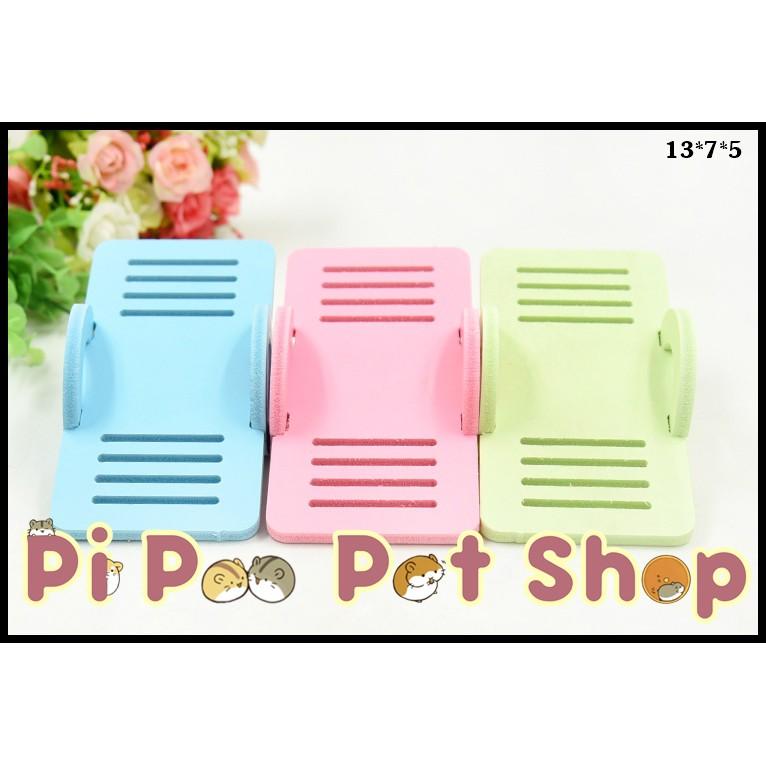Bập bênh gỗ màu cho Hamster