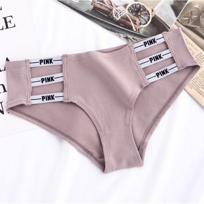 Quần Lót Cotton Dây Sườn Dáng Thể Thao P273