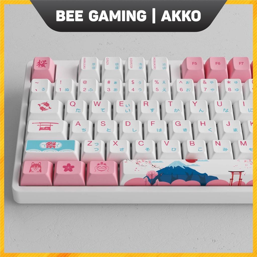 Bàn phím cơ chính hãng AKKO 5108 World Tour Tokyo R2 (Hotswap / AKKO CS Switch / Foam tiêu âm)