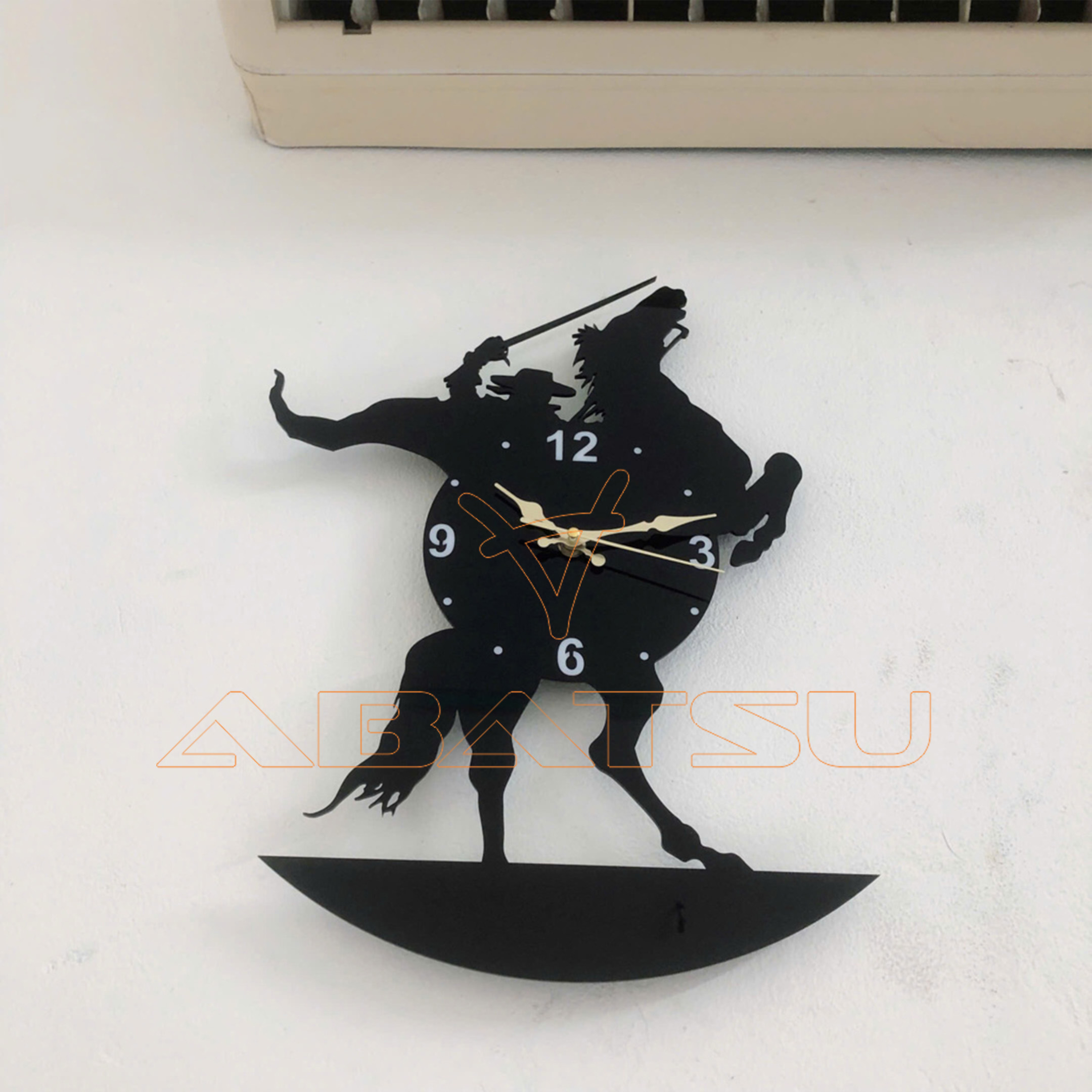 ( Bảo Hành 3 Năm) Đồng Hồ Treo Tường Kỵ Sĩ Mã Đáo Thành Công – May Mắn &amp; Phong Thủy