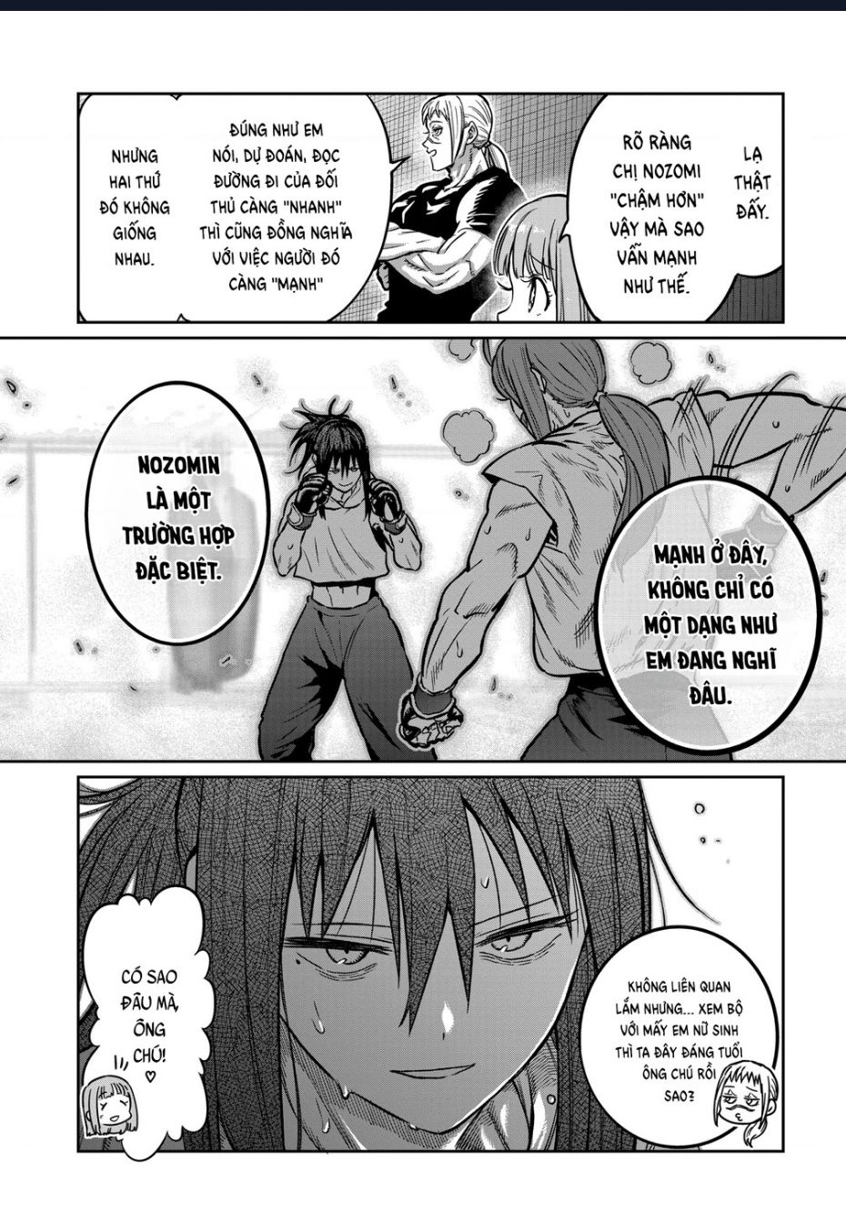 isshou senkin - sàn đấu điên rồ chapter 38 12