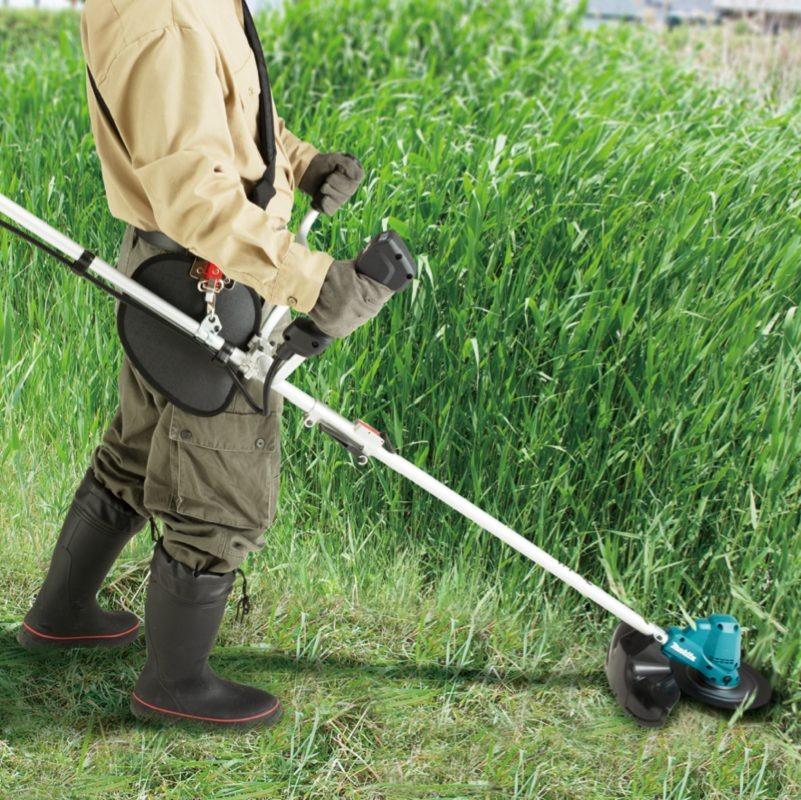 MÁY CẮT CỎ DÙNG PIN MAKITA 18V/5.0AH TRỤC M8 DUR191URT1 - HÀNG CHÍNH HÃNG