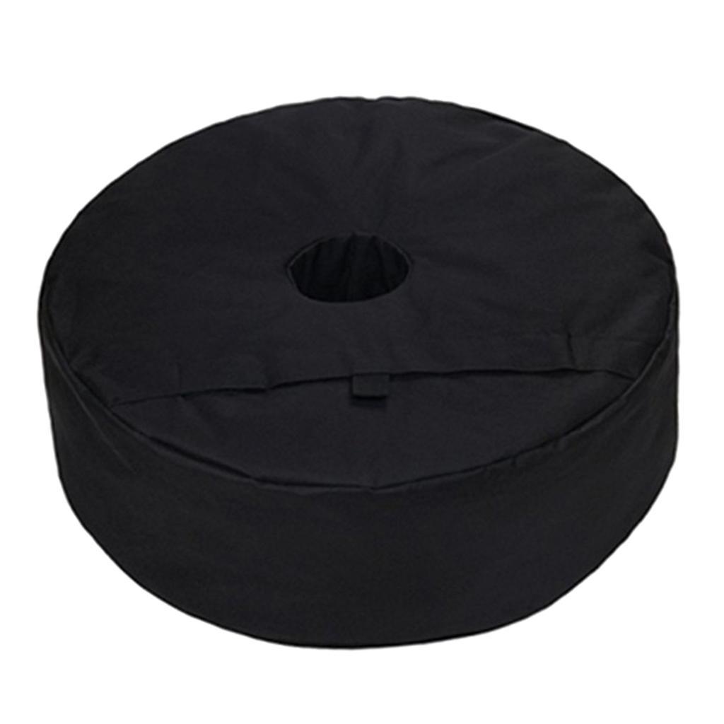15"/18" Round Outdoor Patio Beach Canopy Umbrella Base Sand Bag Weight 3" Hole Diameter