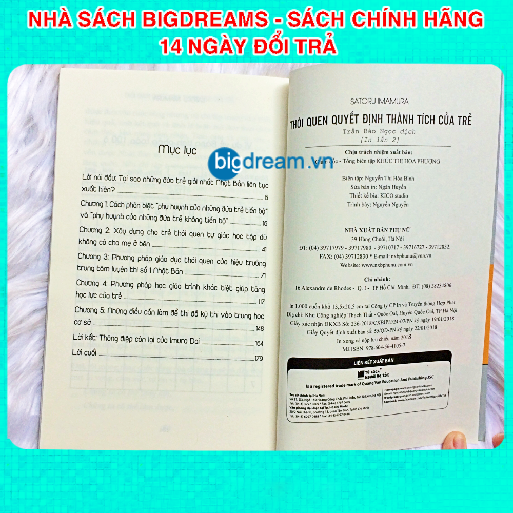 Thói Quen Quyết Định Thành Tích Của Trẻ - Dạy con khoa học