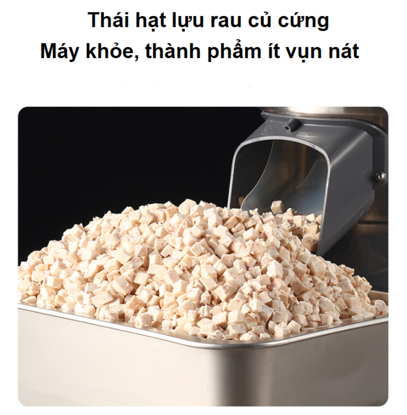 Máy thái rau củ quả công nghiệp đa năng, thái lát, thái sợi, thái hạt lựu. Thương hiệu Mỹ cao cấp Septree - X1 - HÀNG CHÍNH HÃNG