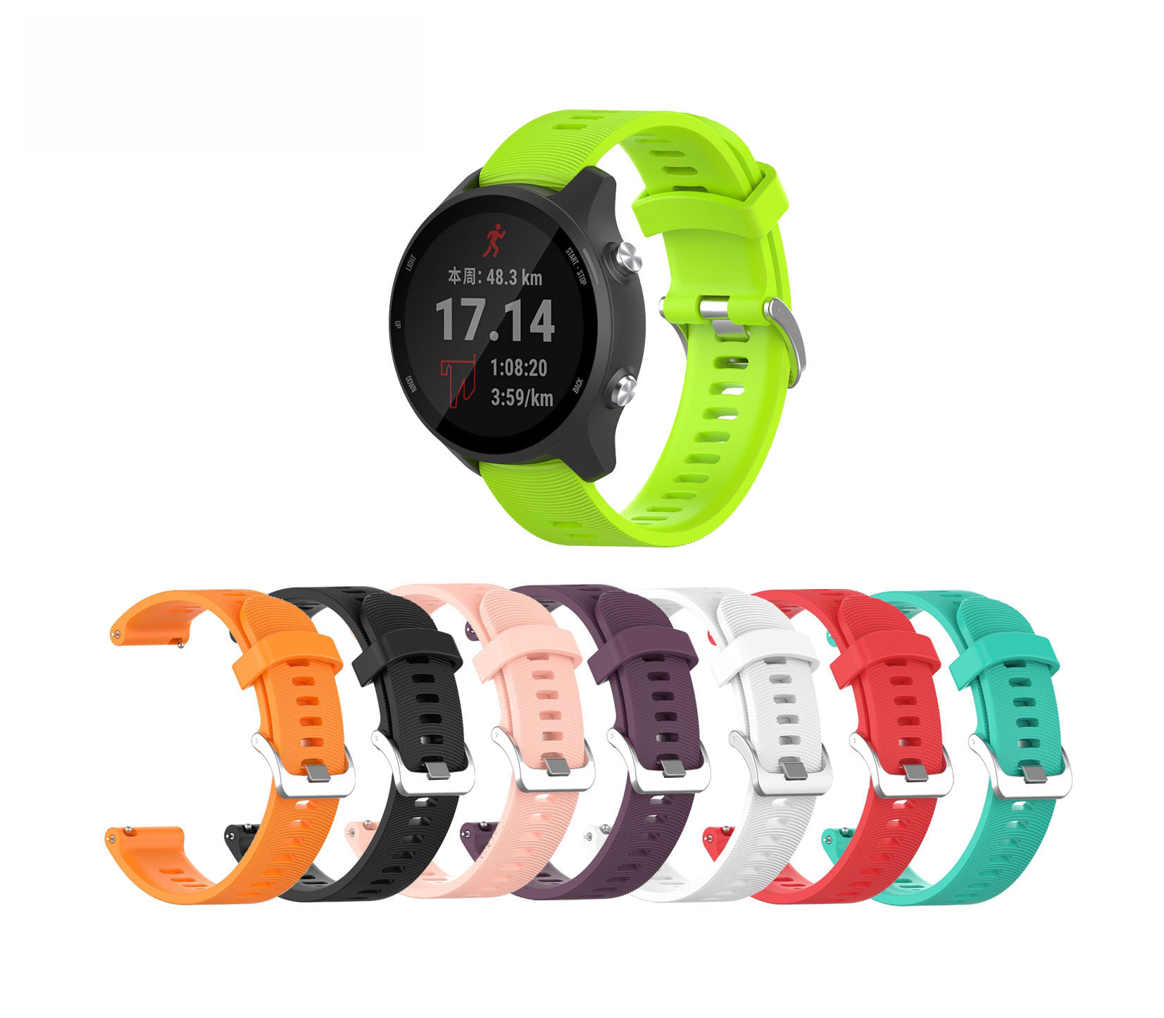 Dây đeo dành cho Fore_runner 245/ Vivo_move/ Vivo_active 3 Quick-Release (20mm)