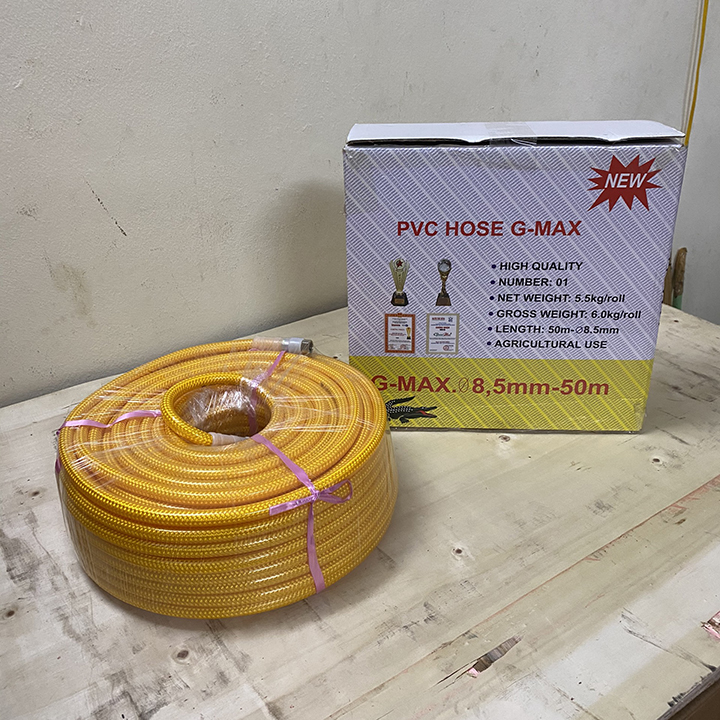 Dây Phun Xịt G-max 8.5mm G-50M Vàng