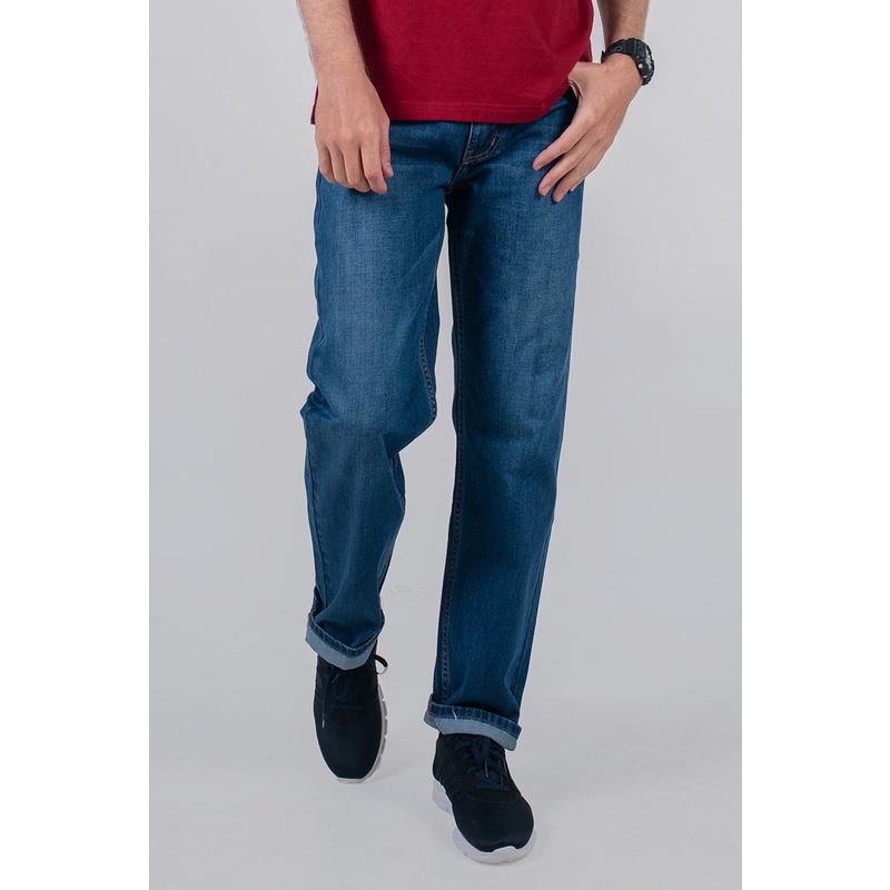 Quần jeans nam form rộng ống suông , thời thượng,trẻ trung, chất liệu cao cấp John Henry-JN20SS11-CL