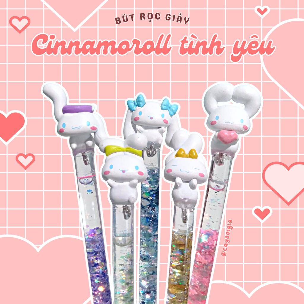 S125 - Bút dao rọc giấy chó Cinnamoroll tình yêu dễ thương unbox đơn hàng, cắt sticker băng dán washi tape - Cây Sồi Già - Cinna chân thành