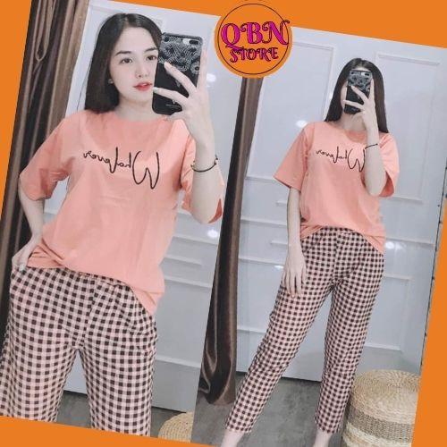 (Có bigsize 85kg) Đồ Bộ Nữ Set Bộ Dài Thun Đồ Bộ Nữ Mặc NhàĐồ Bộ Nữ Mặc Nhà Đẹp