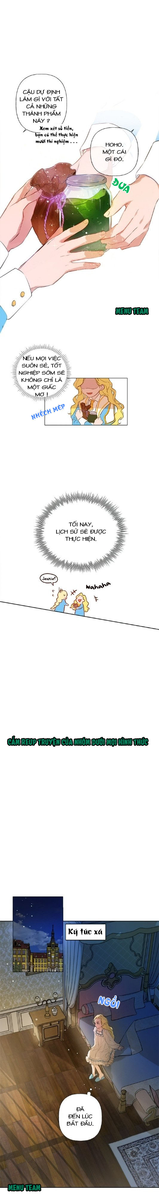 nhà nguyên tố tóc vàng chapter 4 8