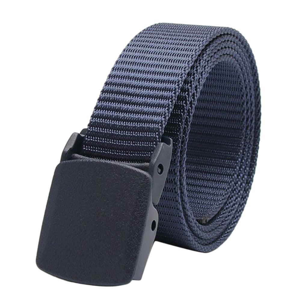 2x Army Nylon Webbing Belt Travel Sports Long Web Belt Police Waistband