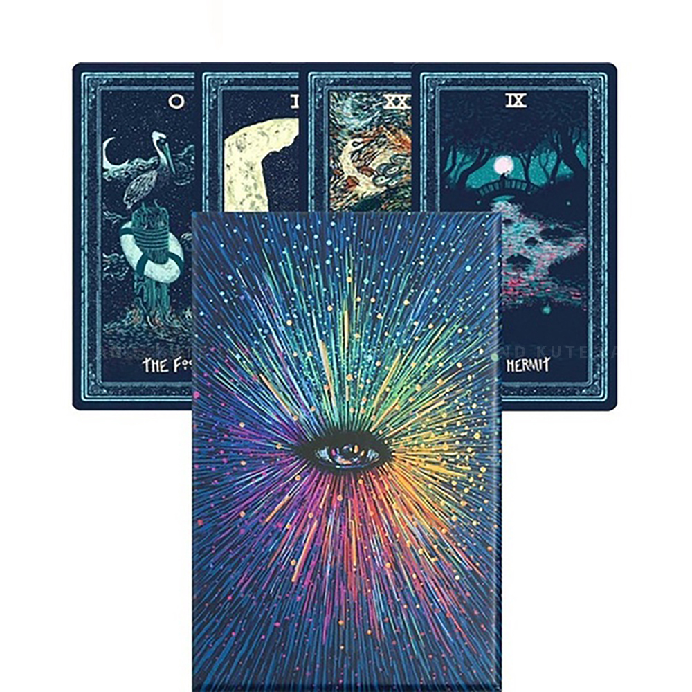 [Size Gốc] Bài Tarot Prisma 78 Lá 7x12 Cm Tặng Link Hướng Dẫn Tiếng Việt Và Đá Thanh Tẩy