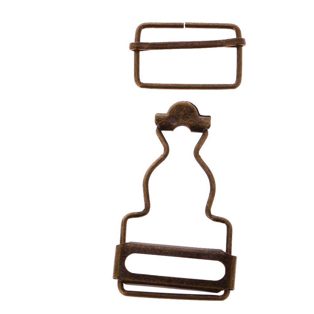 Set of 12 Metal Adjustable Buckle Connector for Bag Strap Accessories