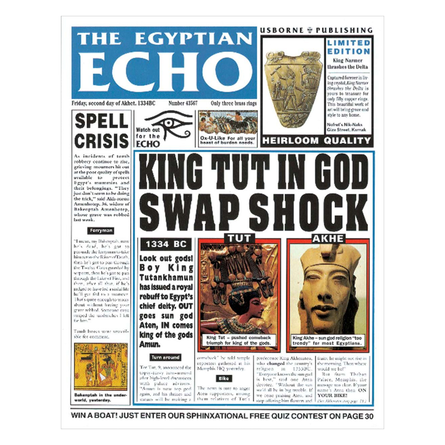 Usborne Newspaper Histories: The Egyptian Echo