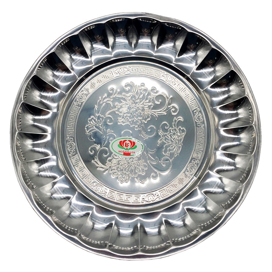 MÂM INOX HOÀNG GIA 40CM
